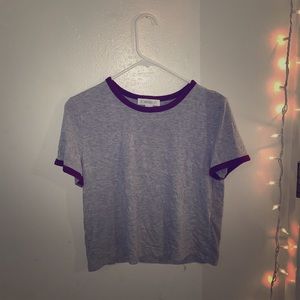 Large forever 21 crop-top